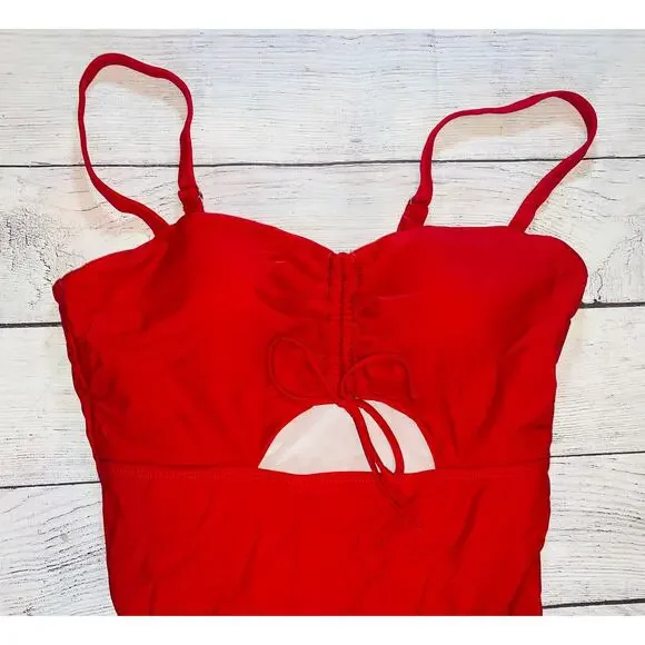 Women’s Plus Size Cut Out One Piece Swimsuit - Size X-Large - Picture 5 of 6